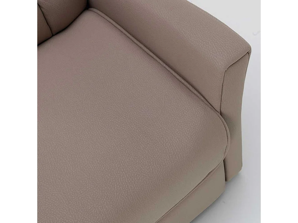 Relaxsessel in Beigegrau Microfaser