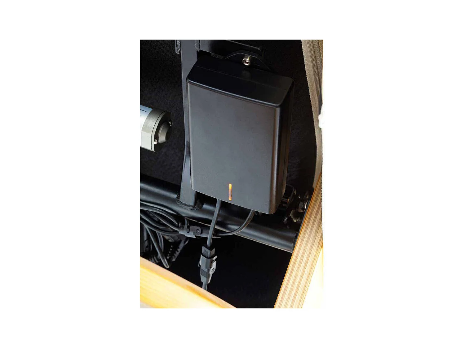 TV Sessel in Braun Leder elektrisch