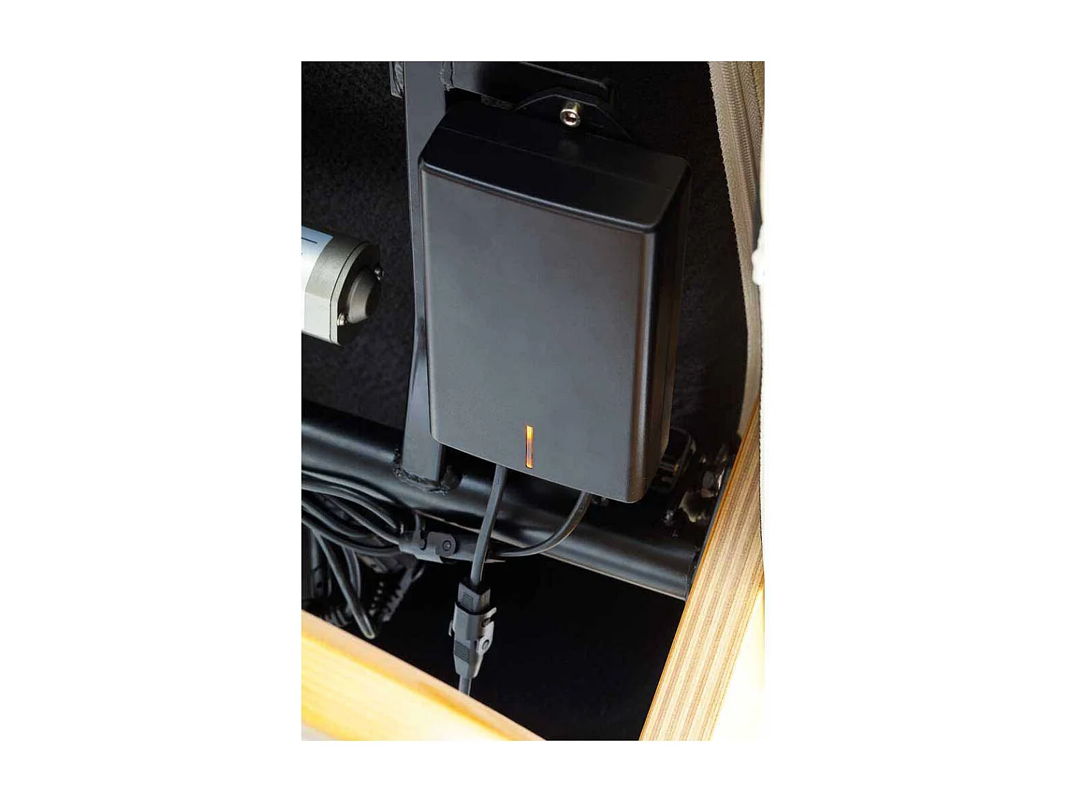 TV Sessel in Braun Leder elektrisch