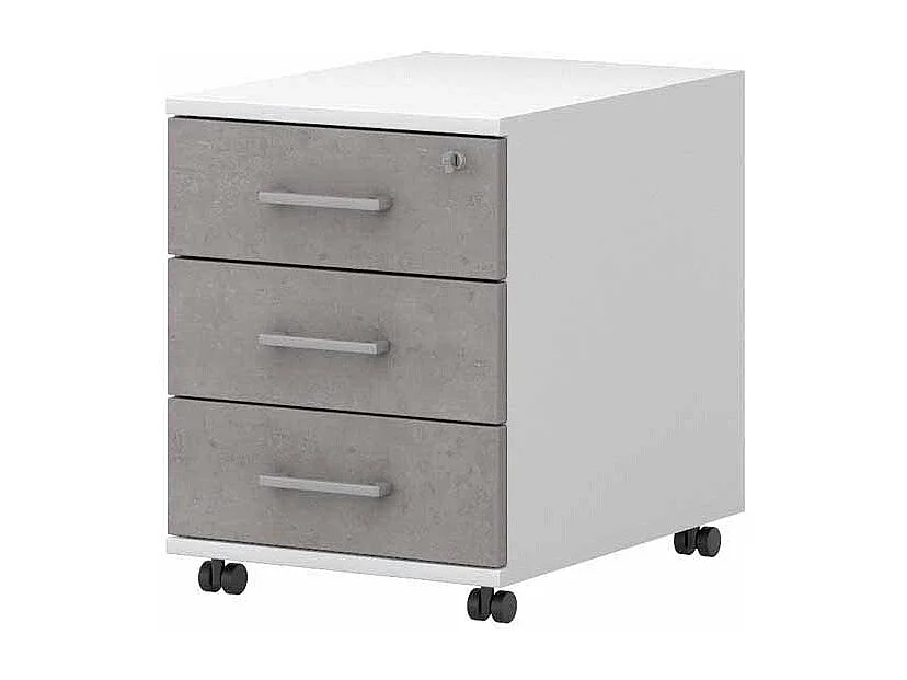 B�rocontainer mit Rollen abschlie�bar