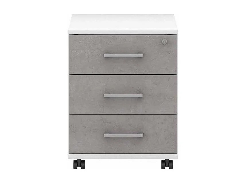 B�rocontainer mit Rollen abschlie�bar