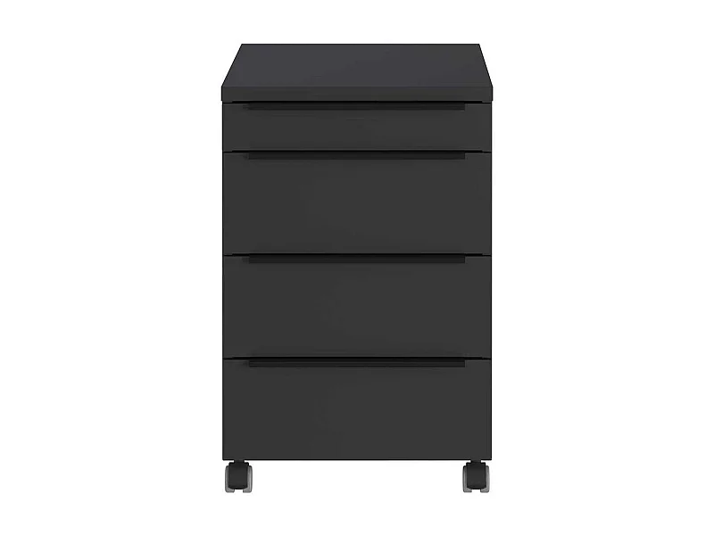 Rollcontainer Bürocontainer in Dunkelgrau Made in Germany