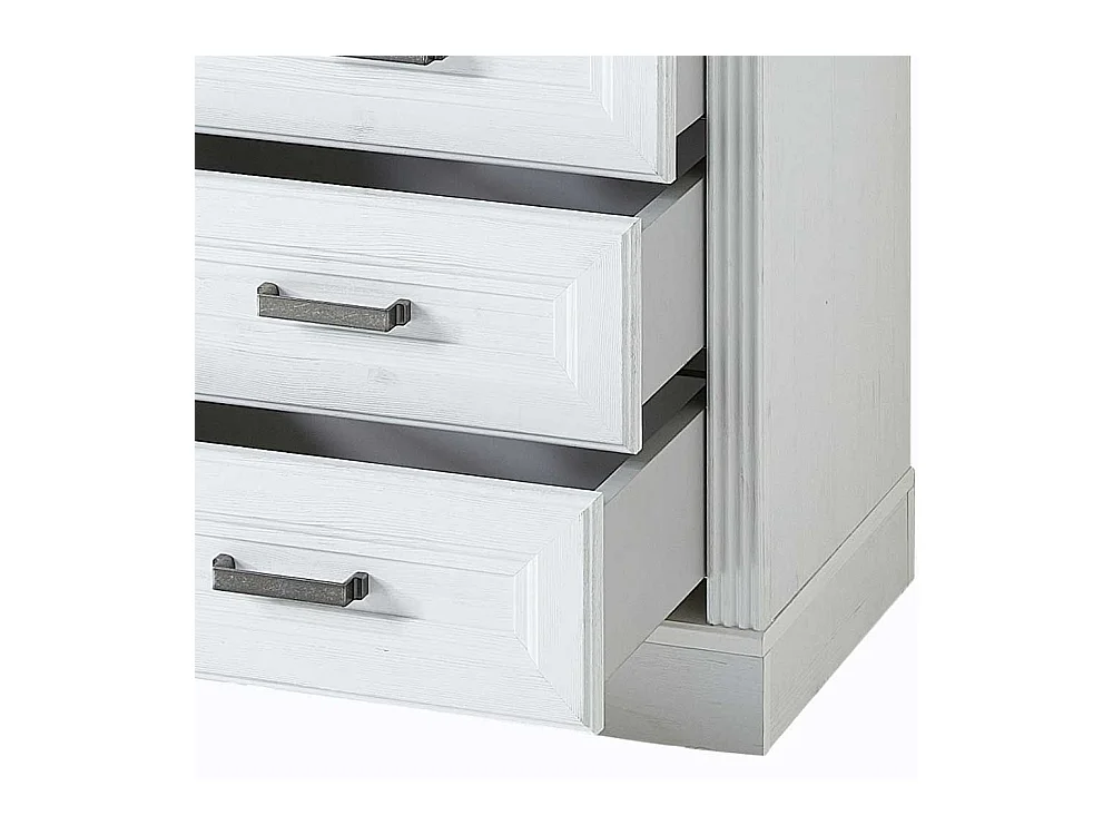 Rollcontainer mit drei Schubladen Landhausstil