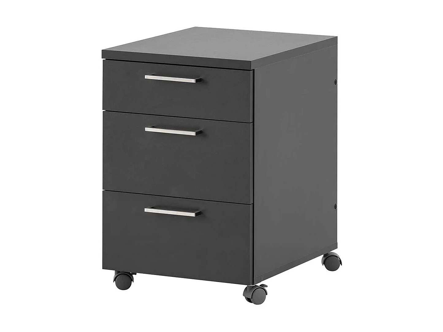 Rollcontainer in Anthrazit 60 cm hoch