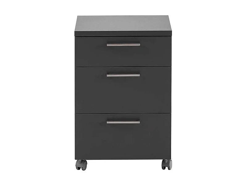 Rollcontainer in Anthrazit 60 cm hoch