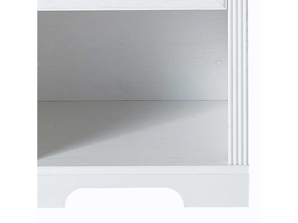 Schreibtischcontainer in Weiß & Eichefarben 1 Schublade 1 Aktenfach