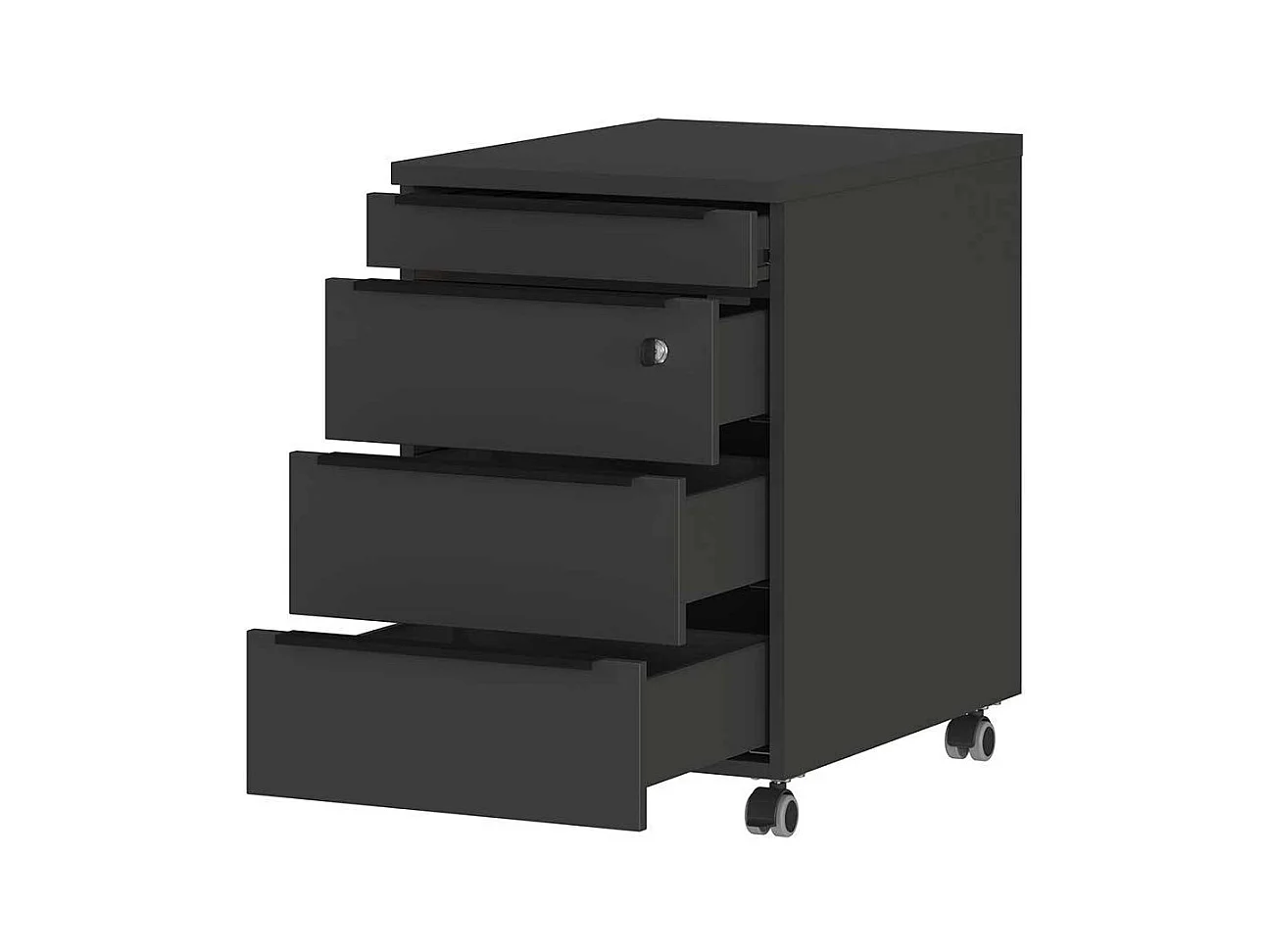 Rollcontainer Schreibtischcontainer abschließbar - Made in Germany