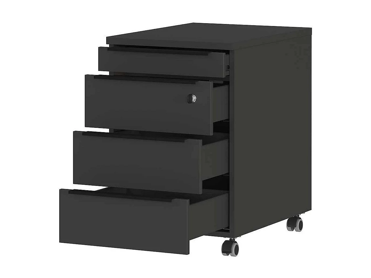 Rollcontainer Schreibtischcontainer abschließbar - Made in Germany