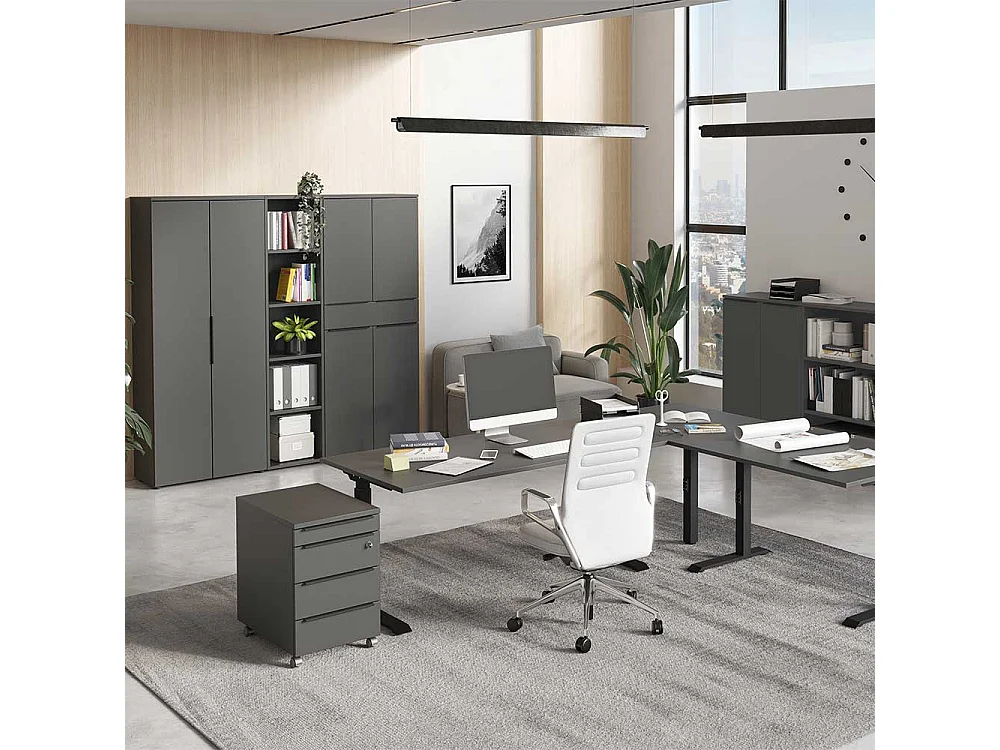 Rollcontainer Schreibtischcontainer abschließbar - Made in Germany