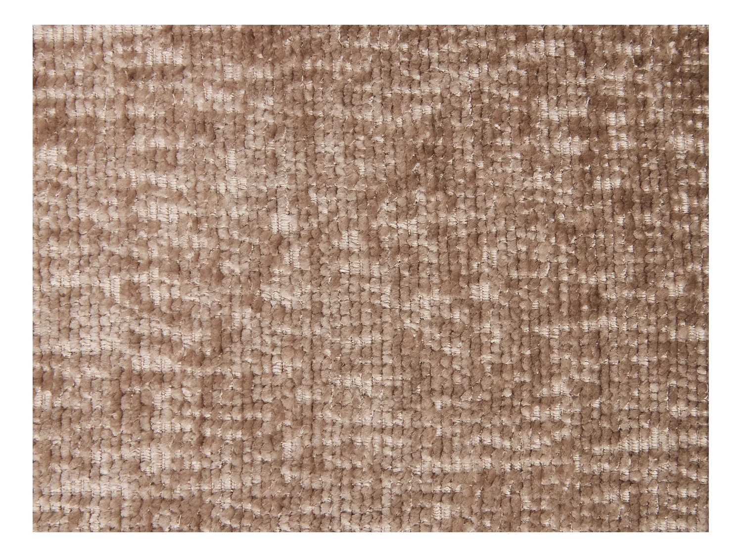 Lot de 6 chaises avec accoudoirs en tissu texturé et métal noir - Taupe - LASSANDRA de Pascal Morabito