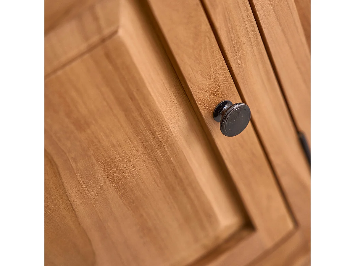 Mobile porta TV in legno di teak da 160 cm