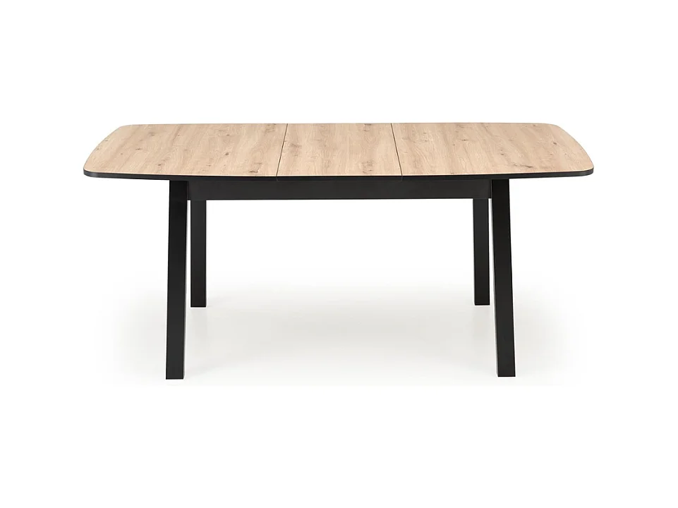 Table à manger rectangulaire extensible avec plateau couleur chêne artisanal JAYCE
