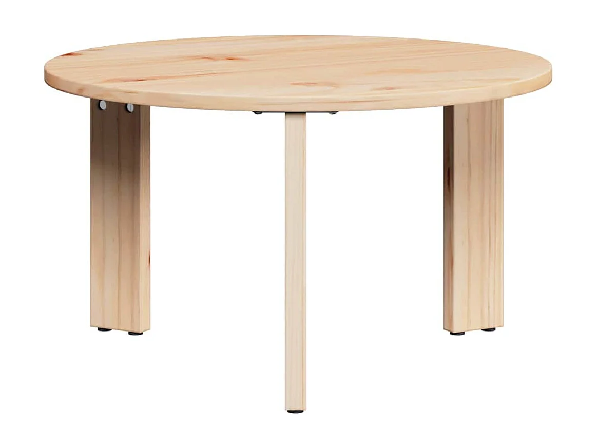 Mesa de Café 2 piezas Natural 47.5 x 47.5 x 27 cm