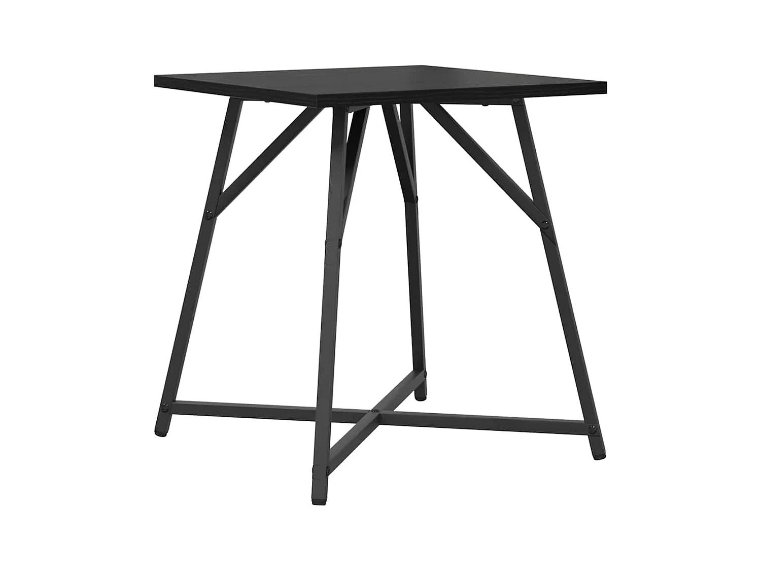 Ensemble de tables d'appoint 2 pièces Chêne noir 50 x 50 x 50 cm