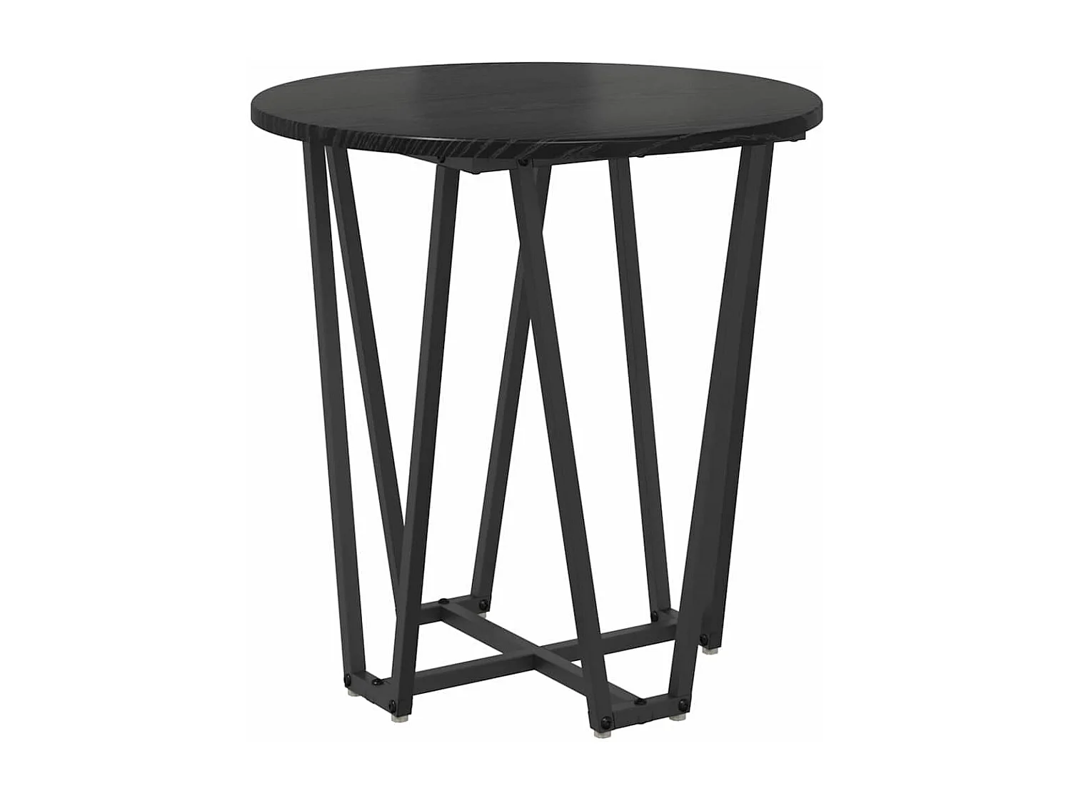 Conjunto de mesas auxiliares 2 piezas Roble negro