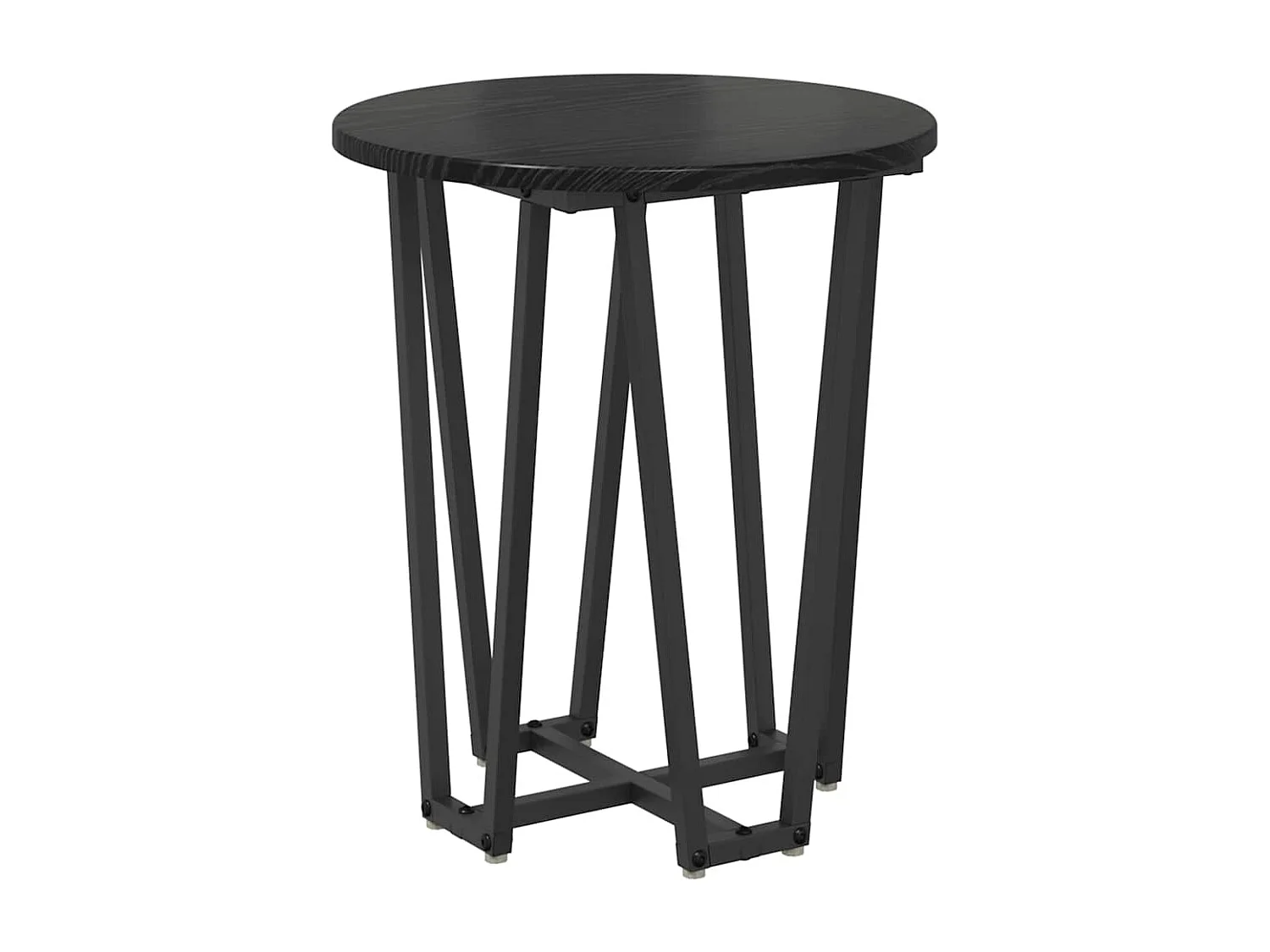 Conjunto de mesas auxiliares 2 piezas Roble negro