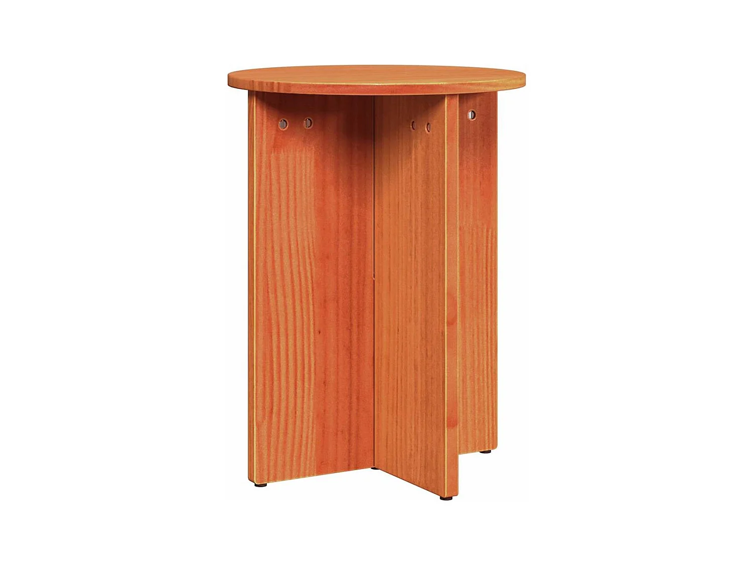 Table basse 2 pièces Marron cire 41,5 x 41,5 x 41 cm