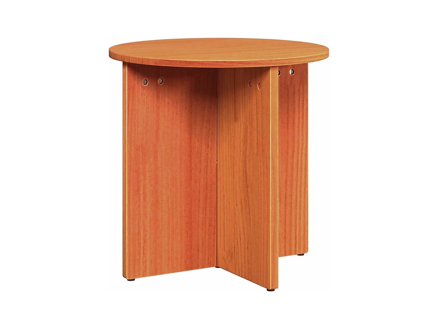 Table basse 2 pièces Marron cire 41,5 x 41,5 x 41 cm