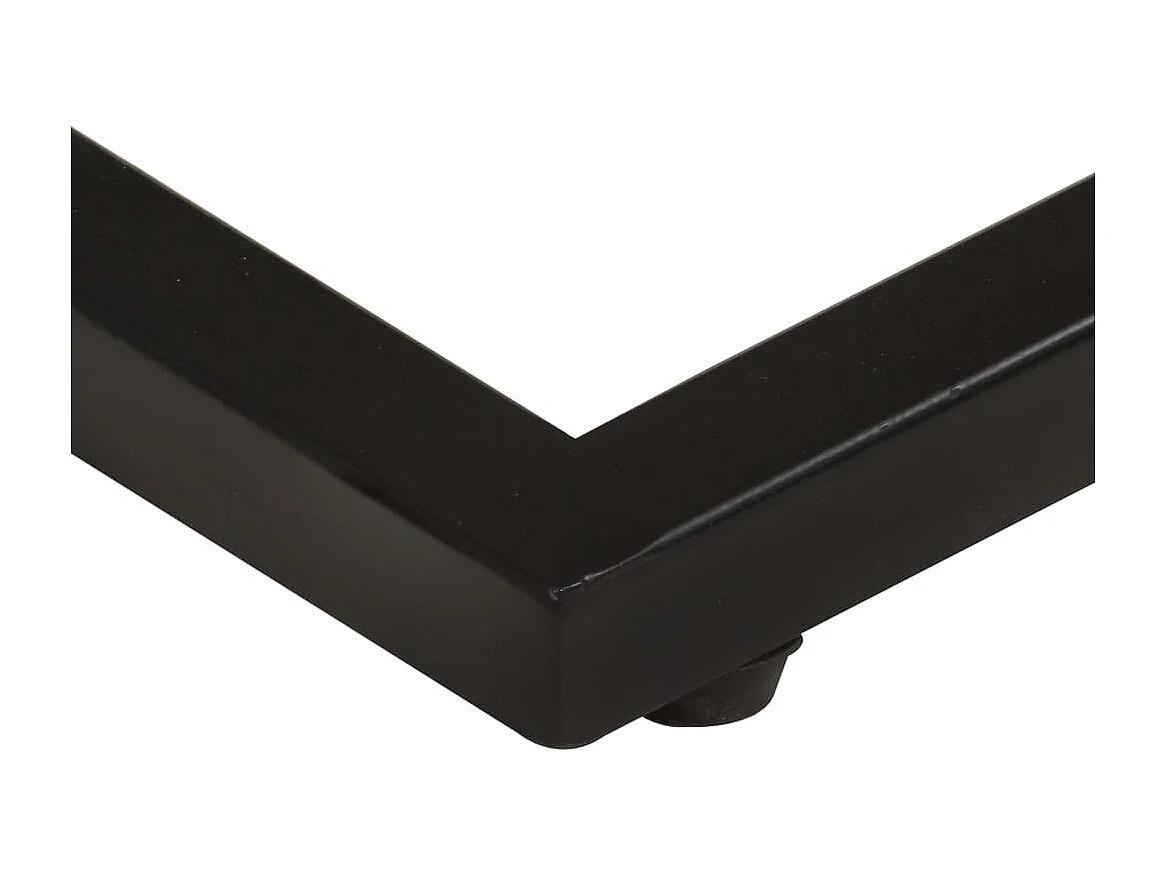 Mesitas auxiliares 2 uds madera mango maciza 31,5x24,5x64,5 cm