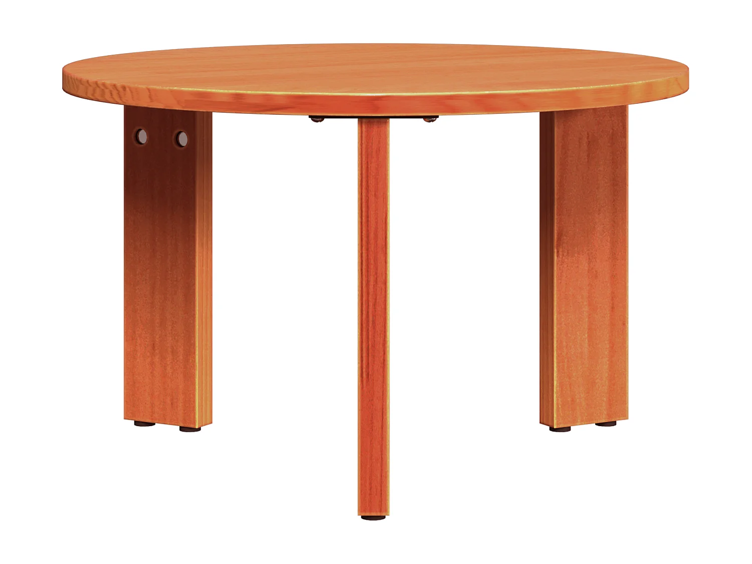 Table basse 3 pièces Marron cire 47,5 x 47,5 x 27 cm