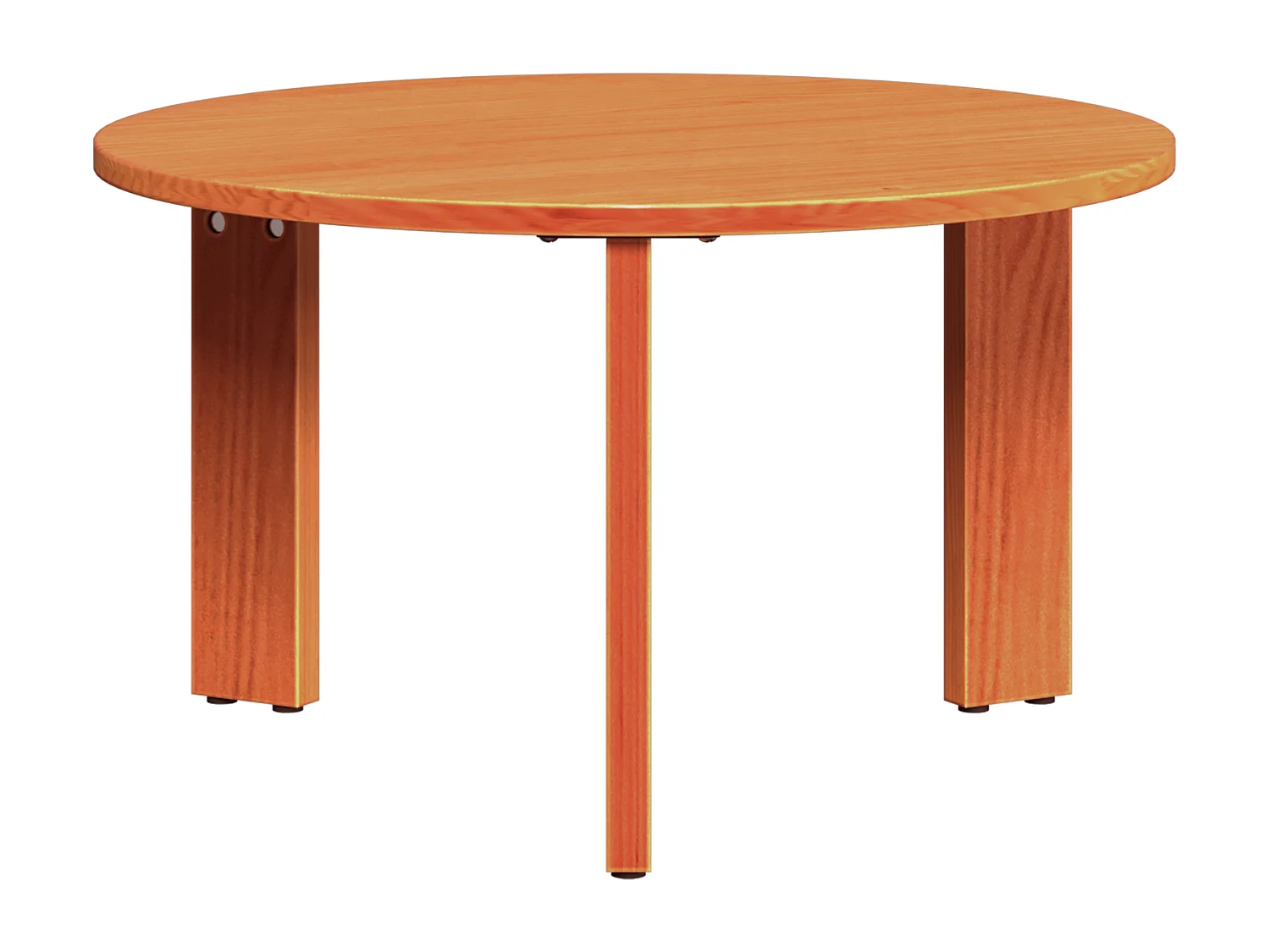 Mesa de Café 3 piezas Marrón cera 47.5 x 47.5 x 27 cm