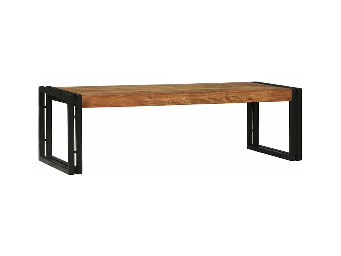 Table basse 2 pièces Marron 48 x 40 x 40 cm Bois d'acacia massif