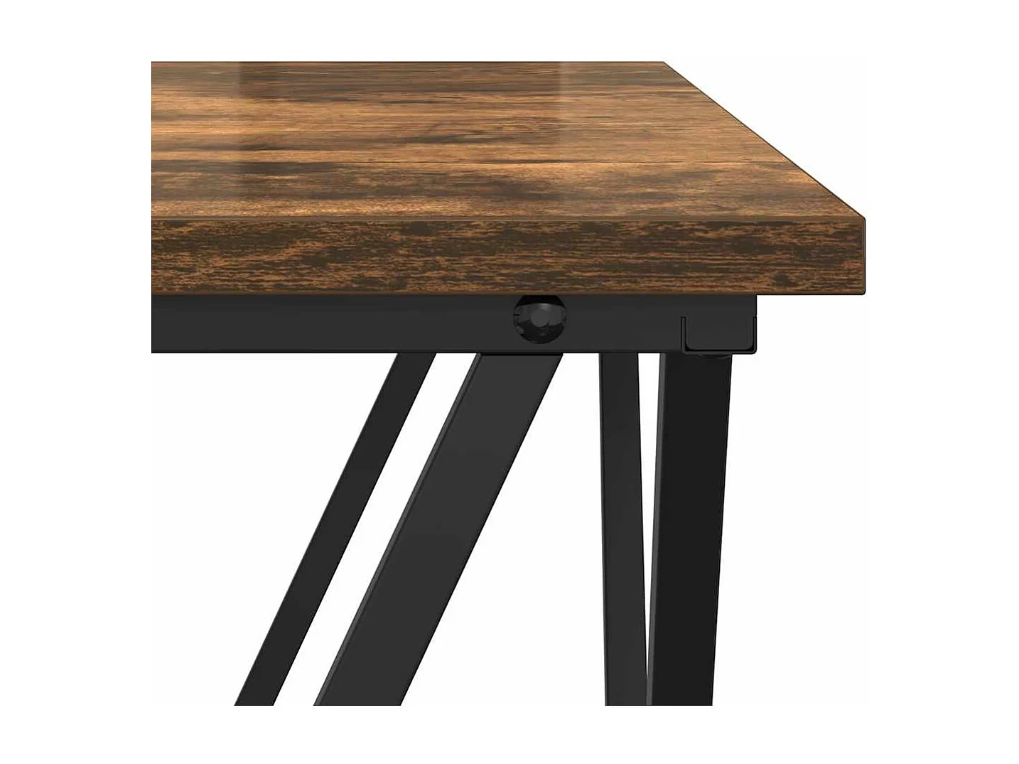 Ensemble de tables d'appoint 2 pièces Chêne fumé 50 x 50 x 40 cm