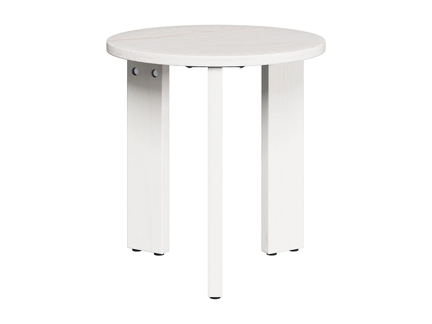 Mesa de Café 3 piezas Blanco 47.5 x 47.5 x 27 cm