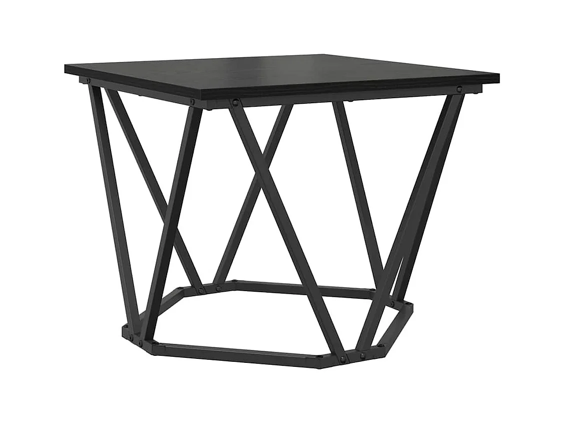 Table basse 3 pièces Chêne noir 50 x 50 x 40 cm