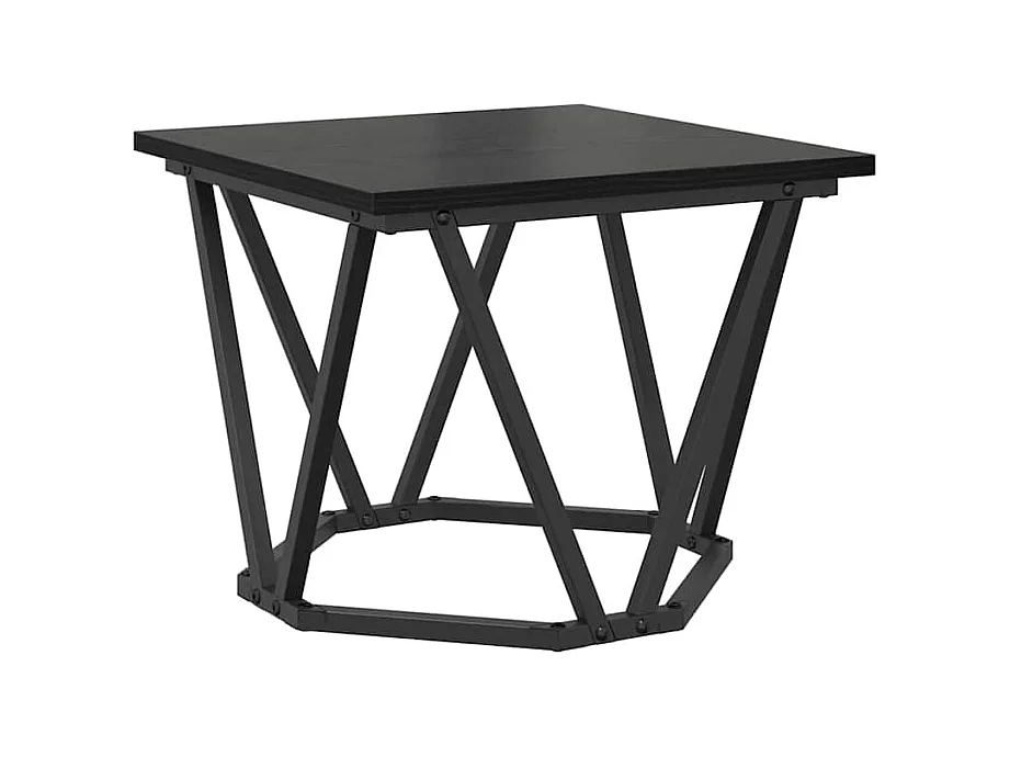 Table basse 3 pièces Chêne noir 50 x 50 x 40 cm