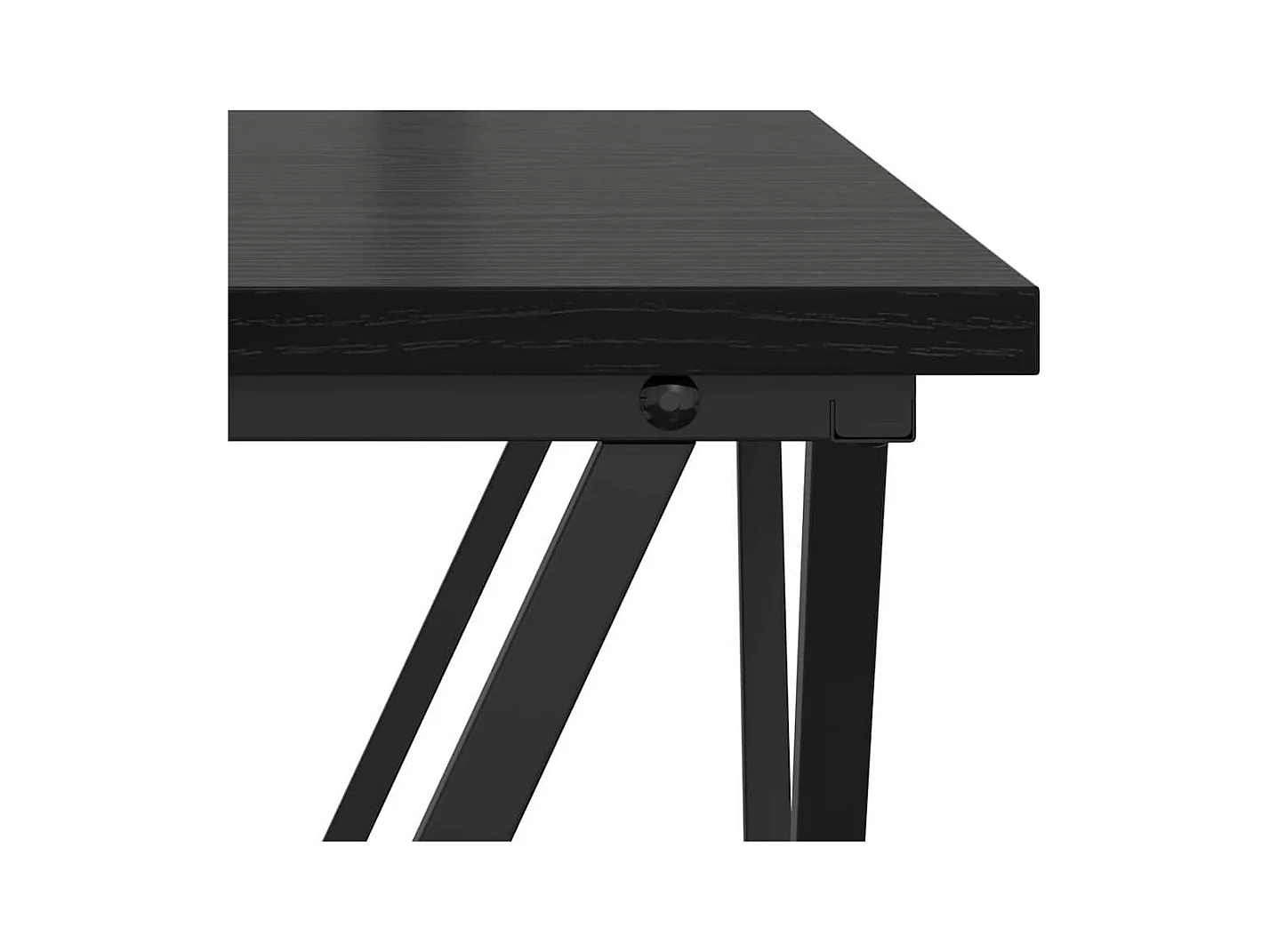 Table basse 3 pièces Chêne noir 50 x 50 x 40 cm
