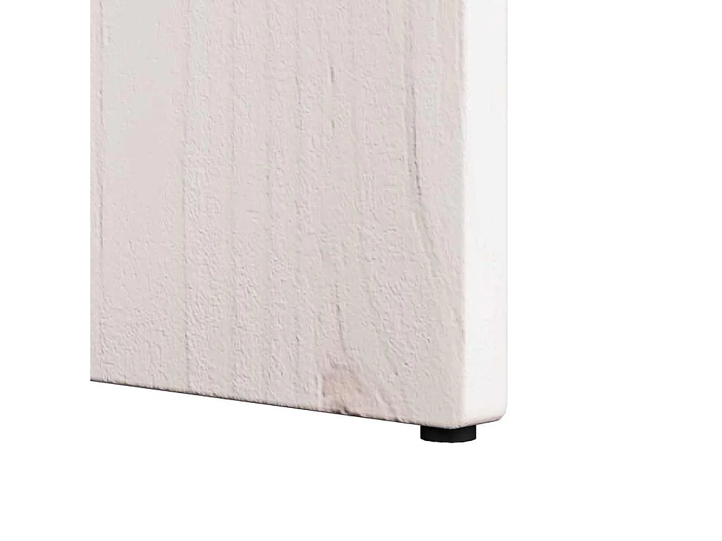 Table basse 2 pièces Blanc 41,5 x 41,5 x 41 cm Bois massif en pin