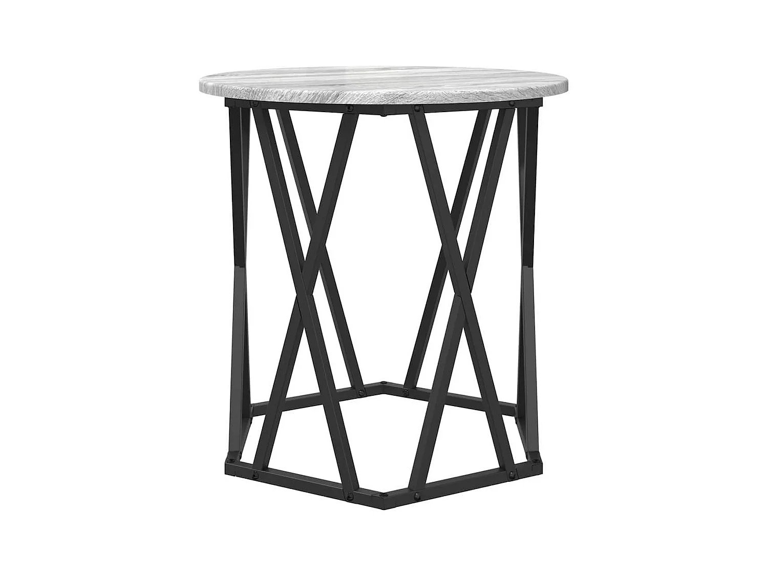 Table basse 2 pièces Sonoma gris 50 x 50 x 50 cm