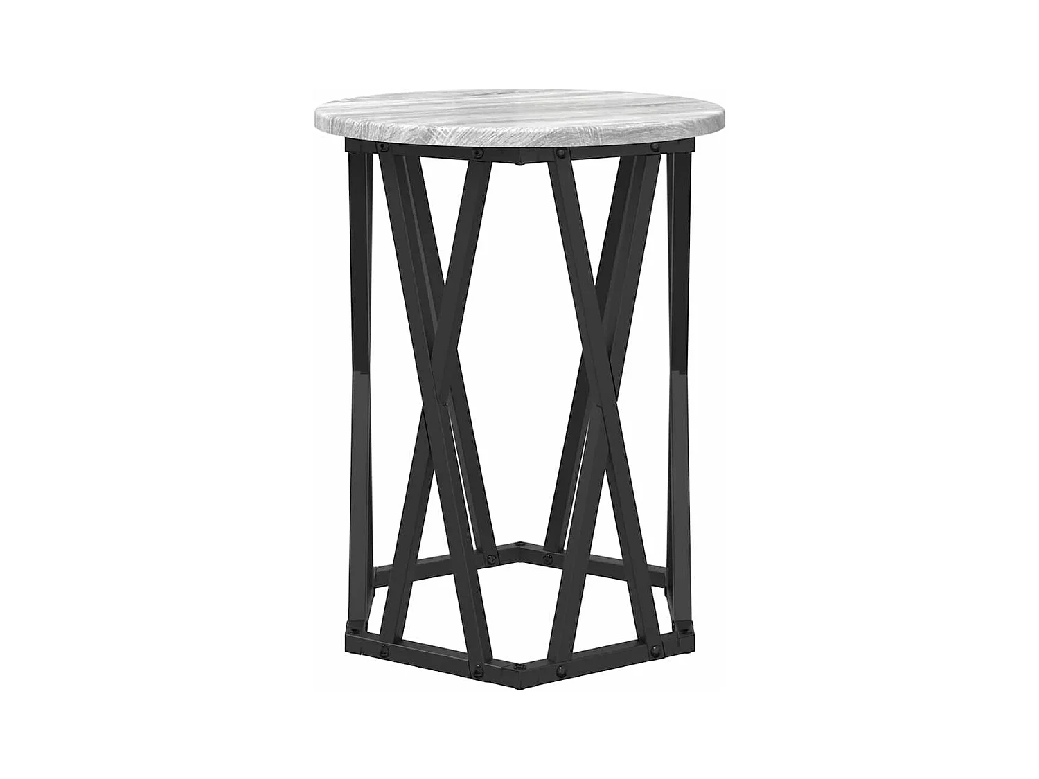 Table basse 2 pièces Sonoma gris 50 x 50 x 50 cm