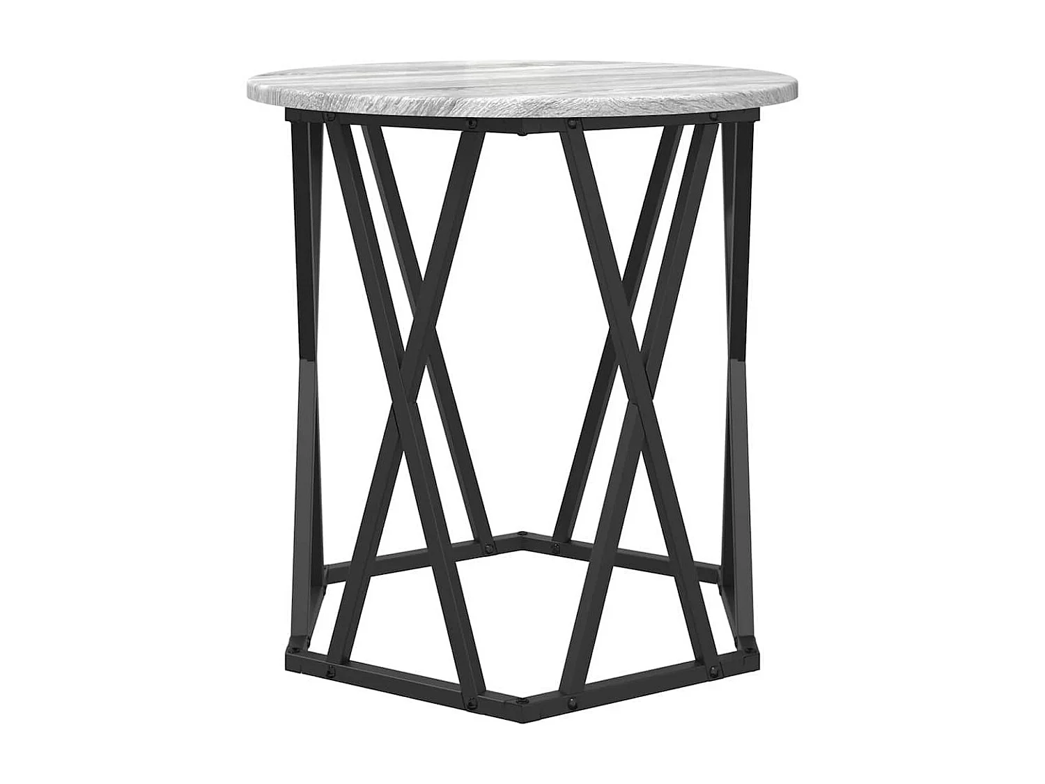 Table basse 2 pièces Sonoma gris 50 x 50 x 50 cm