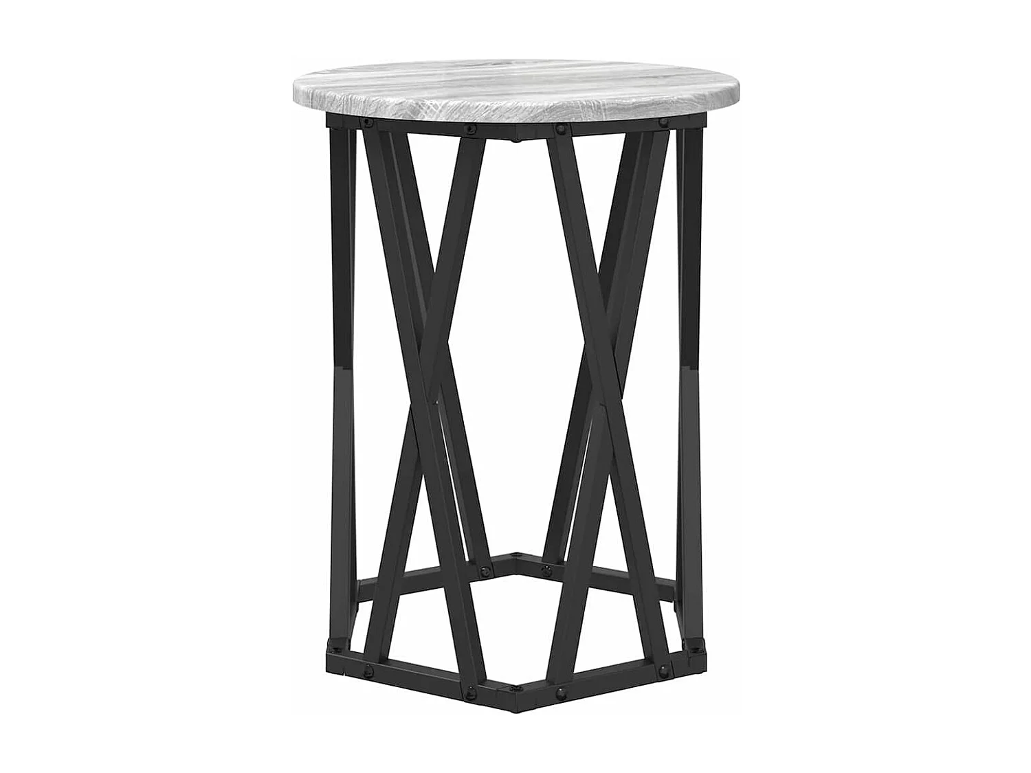 Table basse 2 pièces Sonoma gris 50 x 50 x 50 cm