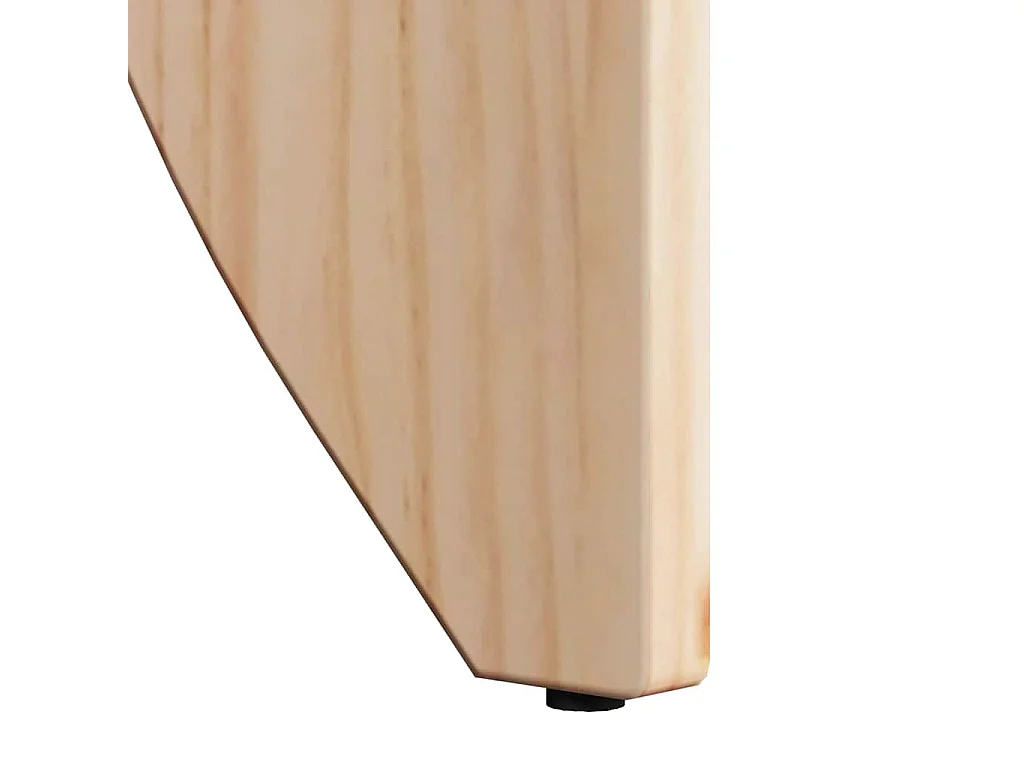 Table basse 2 pièces Naturel 41,5 x 41,5 x 44 cm