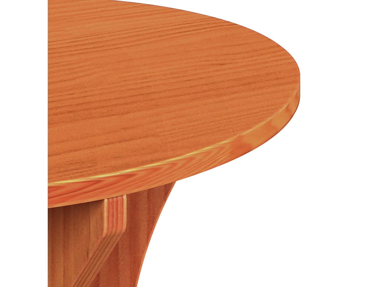 Table basse 2 pièces Marron cire 46 x 46 x 47 cm