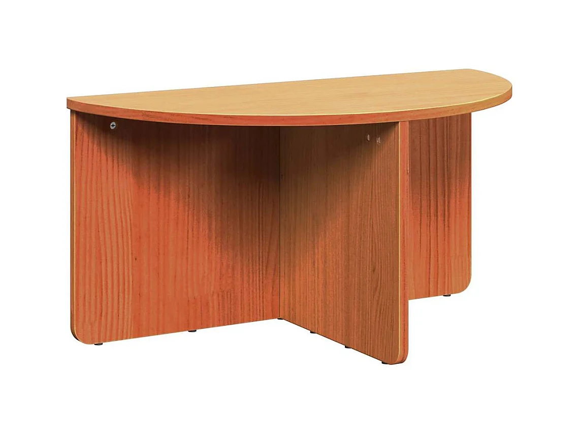 Table basse 2 pièces Marron cire 79 x 39,5 x 40 cm