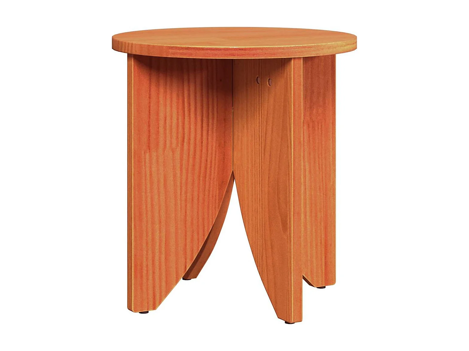 Mesa de Café 2 piezas Marrón cera 41.5 x 41.5 x 44 cm