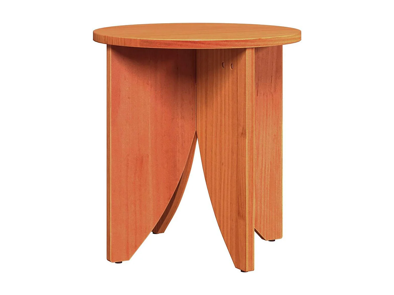 Mesa de Café 2 piezas Marrón cera 41.5 x 41.5 x 44 cm