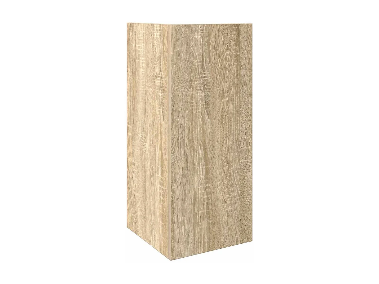 Mesas auxiliares 2 uds con estante roble sonoma 25,5x27x60 cm