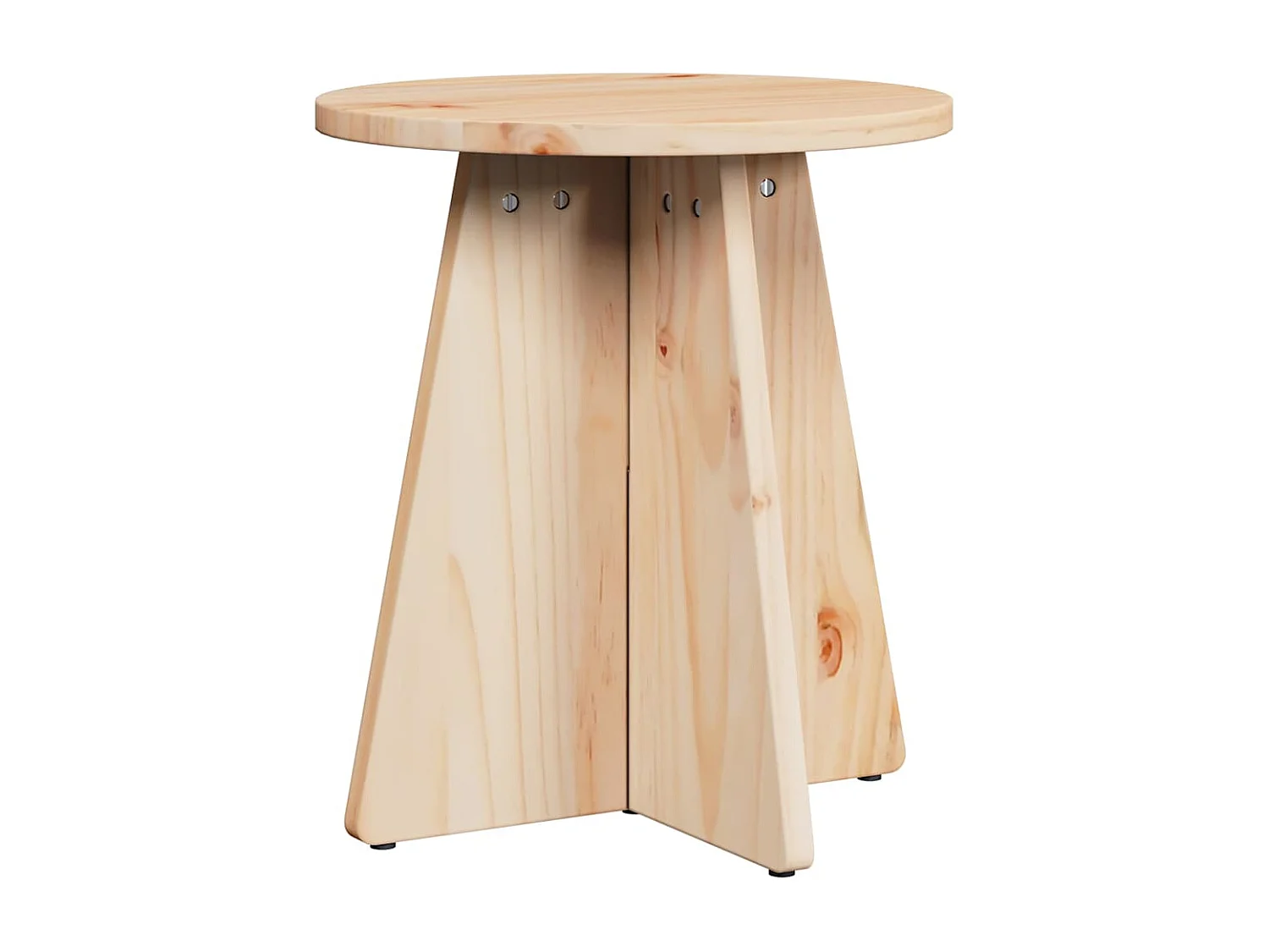 Mesa de Café 3 piezas Natural 49 x 49 x 30 cm