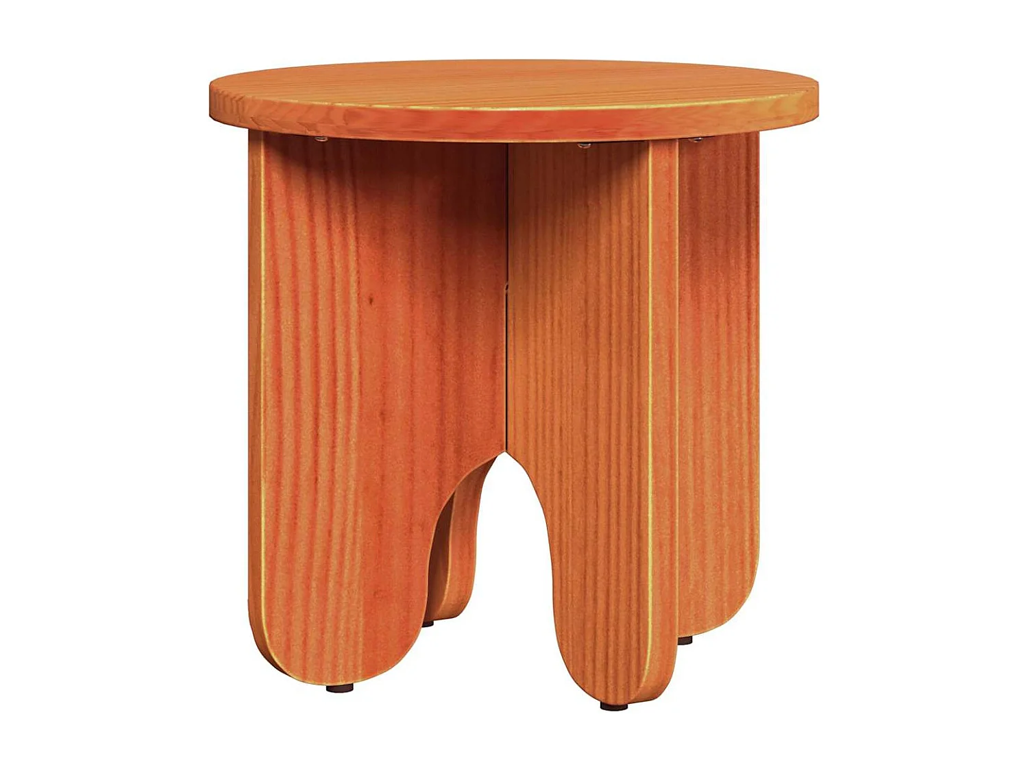 Table basse 2 pièces Marron cire 39,5 x 39,5 x 30 cm