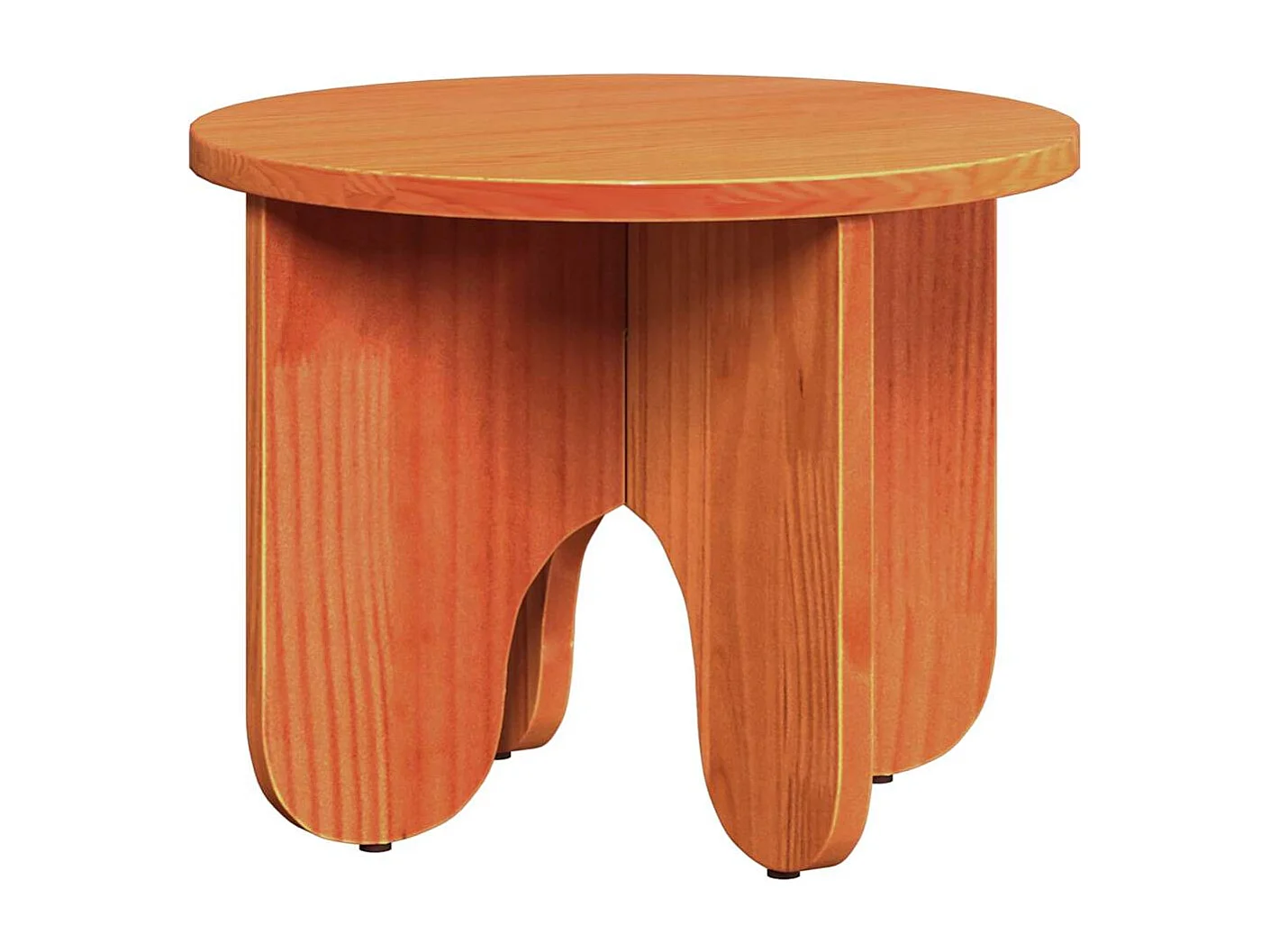 Table basse 2 pièces Marron cire 39,5 x 39,5 x 30 cm