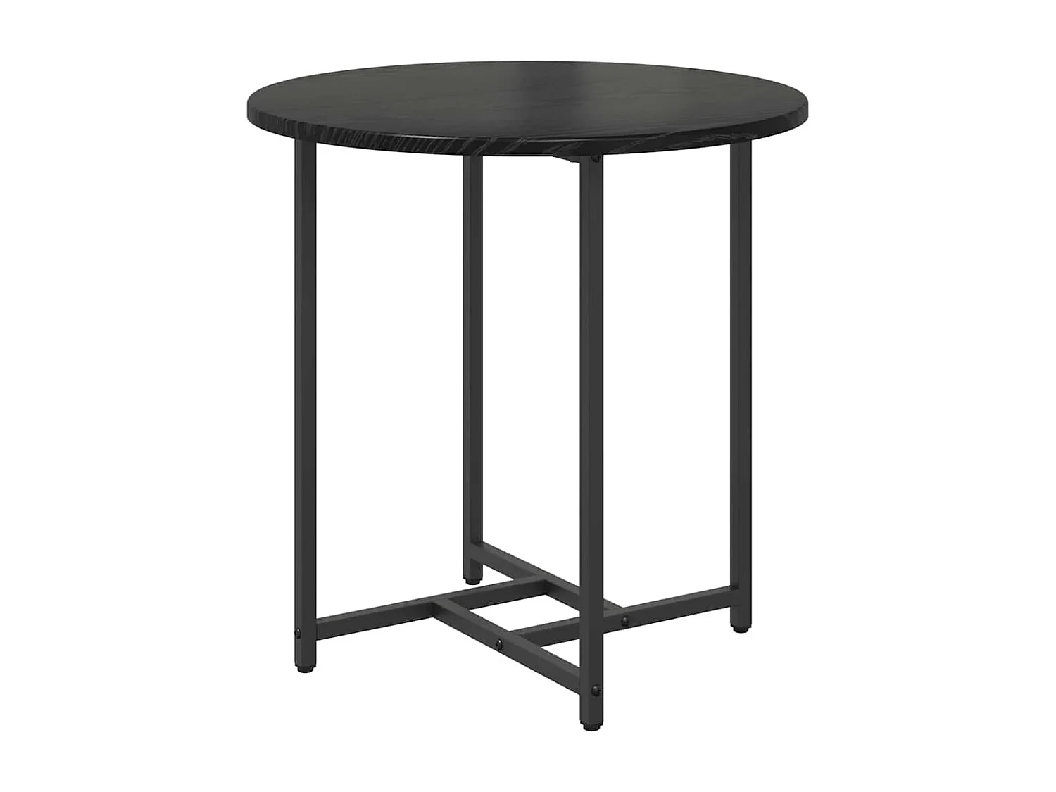 Conjunto de mesas auxiliares 2 piezas Roble negro 50 x 50 x 50 cm