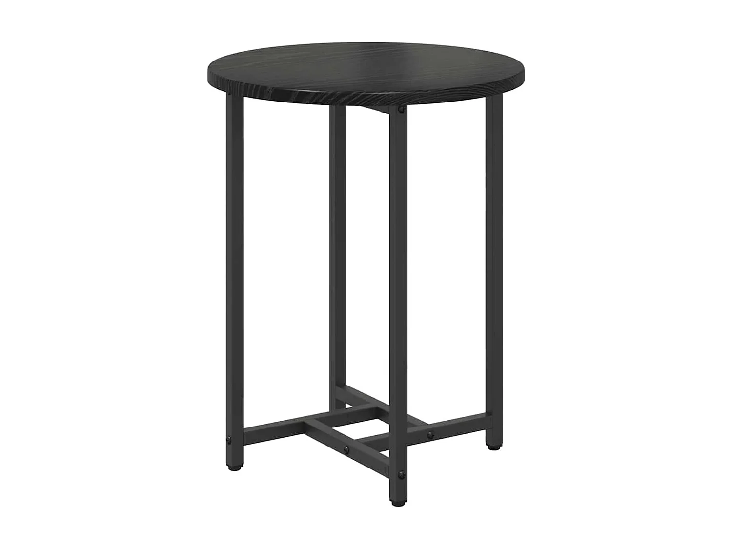 Conjunto de mesas auxiliares 2 piezas Roble negro 50 x 50 x 50 cm