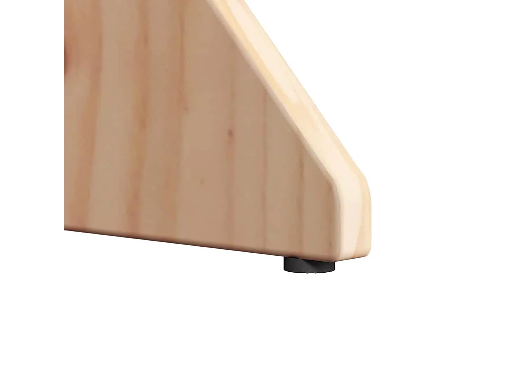 Table basse 2 pièces Naturel 46 x 46 x 47 cm Bois massif en pin