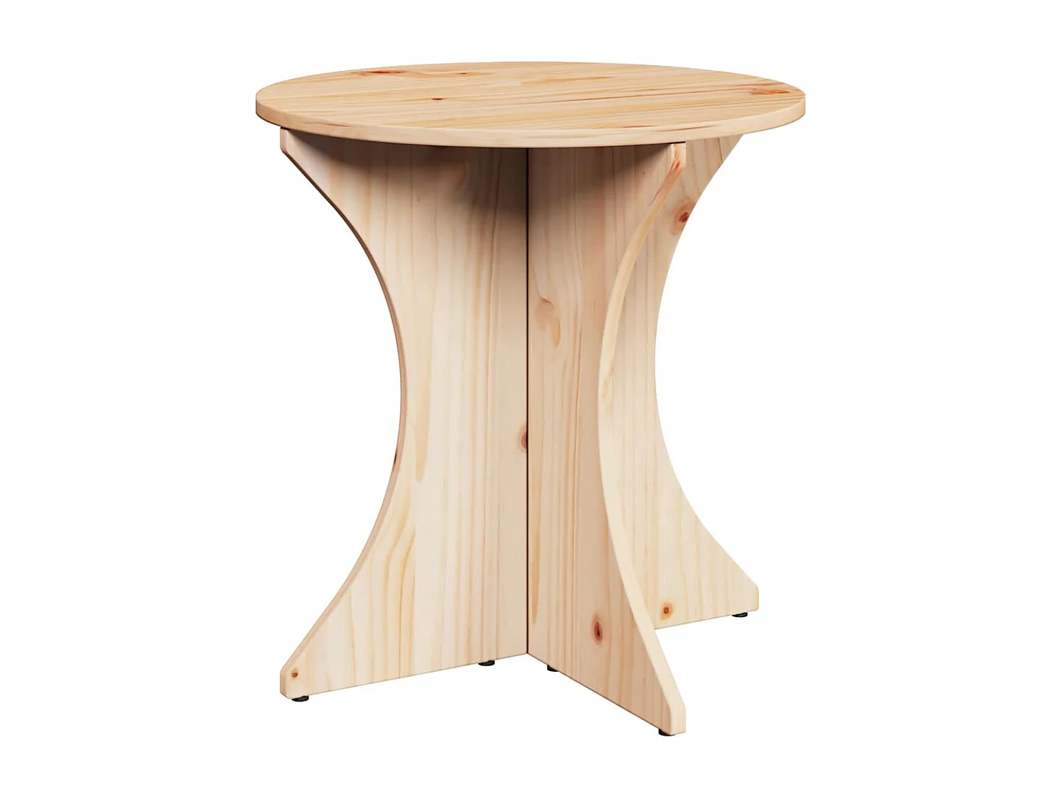 Mesa de centro 2 peças Natural 46 x 46 x 47 cm