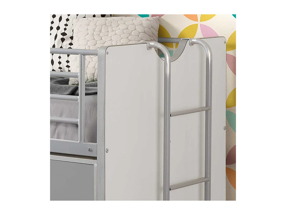 Hochbett mit extra Stauraum Schreibtisch